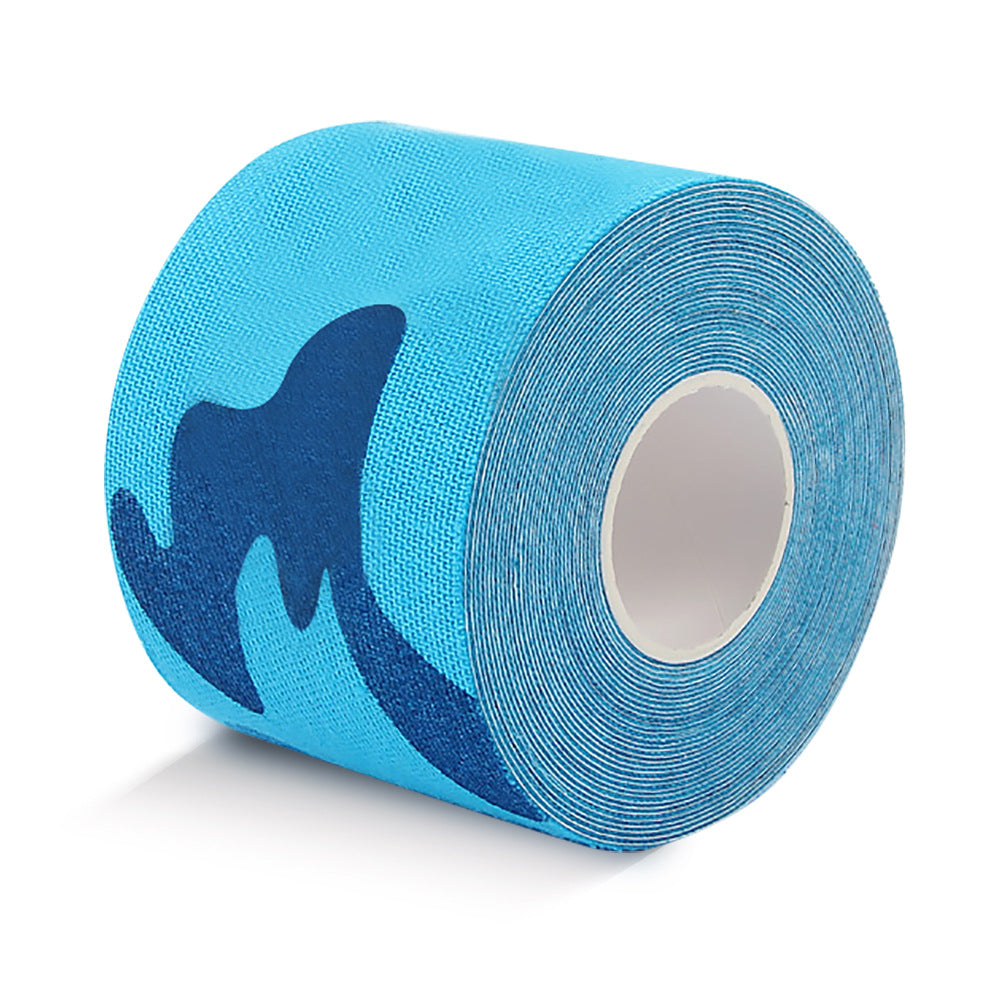 Sportmuskelschutz mit wasserdichtem 5-cm-Muskelpflaster aus Baumwolle/Kinesiologie-Tape mit intramuskulärer Wirkung