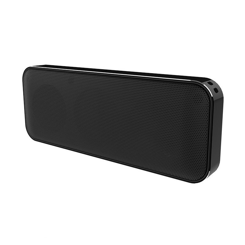 Bluetooth-Lautsprecher, kabelloser Lautsprecher, quadratischer Doppellautsprecher, tragbarer Mini-Taschenlautsprecher aus Metall, ultradünn, exquisiter Bluetooth-Lautsprecher