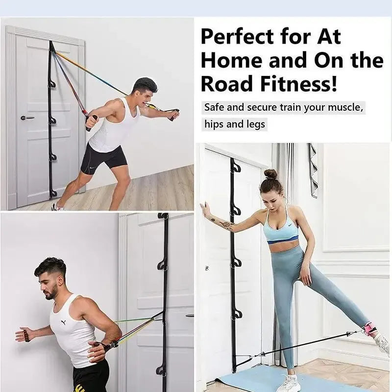 Upgrade-Türankergurt für Widerstandsbandübungen, Anker-Fitnessstudio-Aufsatz für Heimfitness, tragbarer Türbandwiderstand