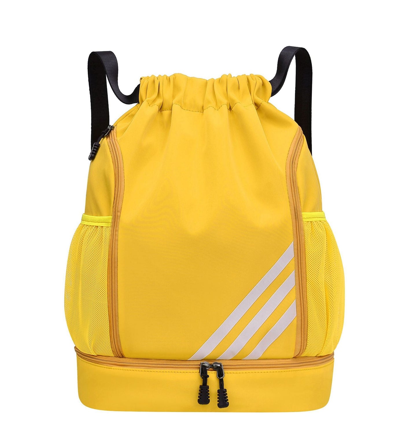 Verdickter Rucksack, große Kapazität, ultraleichte Sport-Schwimmtasche mit Trocken- und Nasstrennung, Trainingsrucksack mit Kordelzug