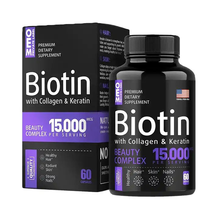 Kombi-Vitamin-B-Kapseln und Biotin-Kapseln