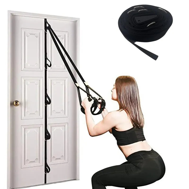 Upgrade-Türankergurt für Widerstandsbandübungen, Anker-Fitnessstudio-Aufsatz für Heimfitness, tragbarer Türbandwiderstand