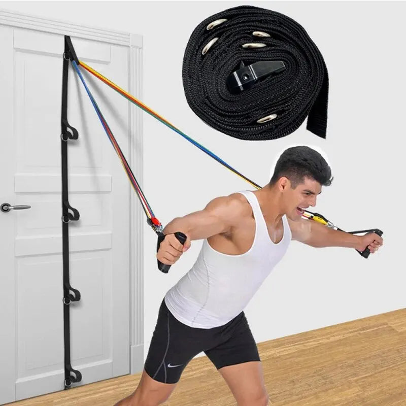 Upgrade-Türankergurt für Widerstandsbandübungen, Anker-Fitnessstudio-Aufsatz für Heimfitness, tragbarer Türbandwiderstand