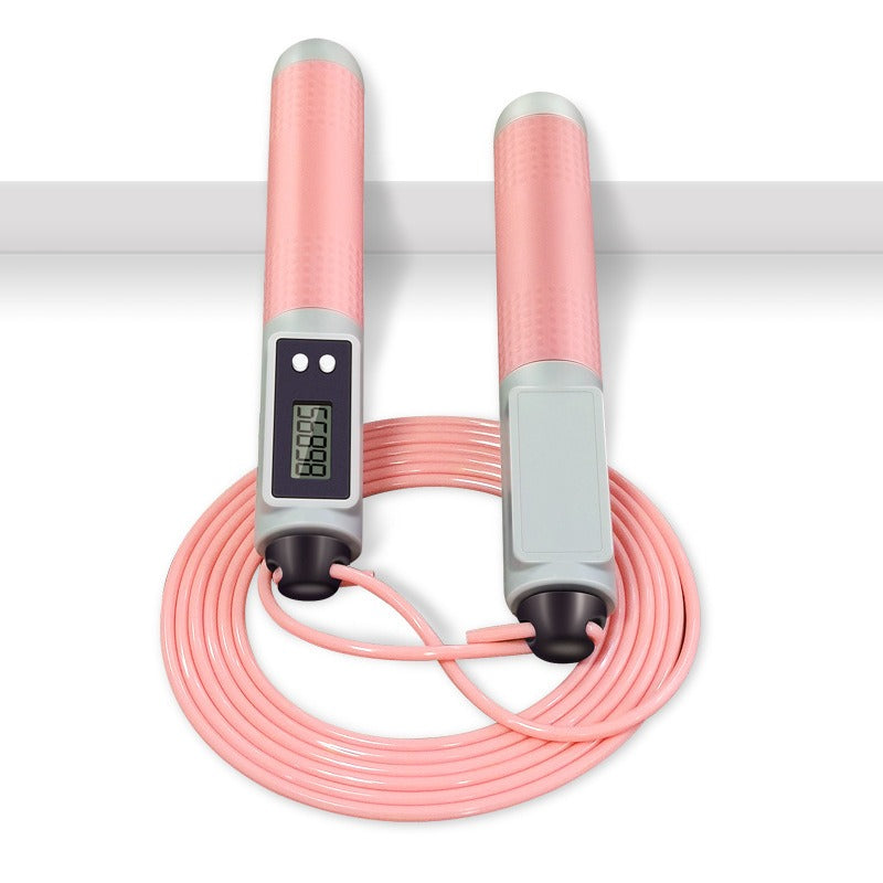 Kabelloses Springseil mit Zählfunktion, Fitness, Fettverbrennung, Sport, professionelle Fettreduzierung, Mädchen, spezielles Springseil mit Gewichtszählung für den Innenbereich