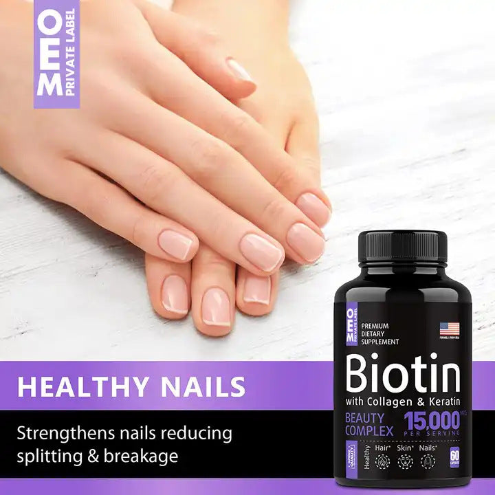 Kombi-Vitamin-B-Kapseln und Biotin-Kapseln