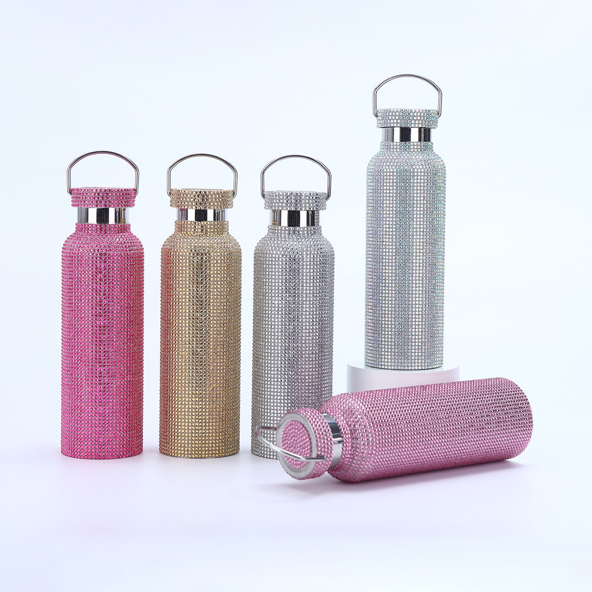 304 Edelstahl Bohrflasche tragbare Auto-Isoliertasse tragbarer Sportkessel mit großer Kapazität für den Außenbereich