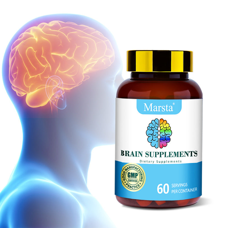 Vitaminkapseln für die Gesundheit des Gehirns Nahrungsergänzungsmittel für das Gehirn