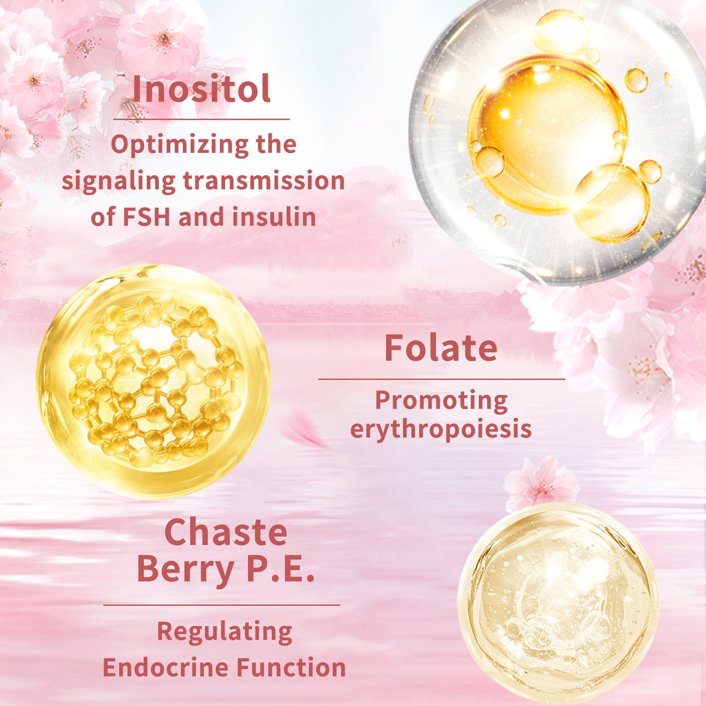 Vitaminkapseln für die Hautpflege von Frauen