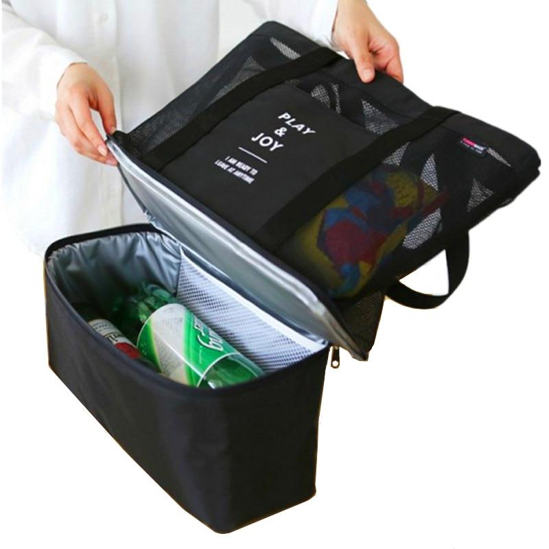 Picknick-Kühltasche, tragbarer Lebensmittel-Bierkühler, Multifunktions-Hände, Baby-Wickeltaschen, Flaschen, Lebensmittel-Organizer, Eisbeutel