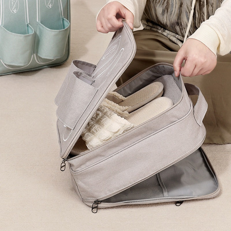Tragbarer Reise-Staubbeutel für Schuhe. Multifunktionaler Schuhbeutel