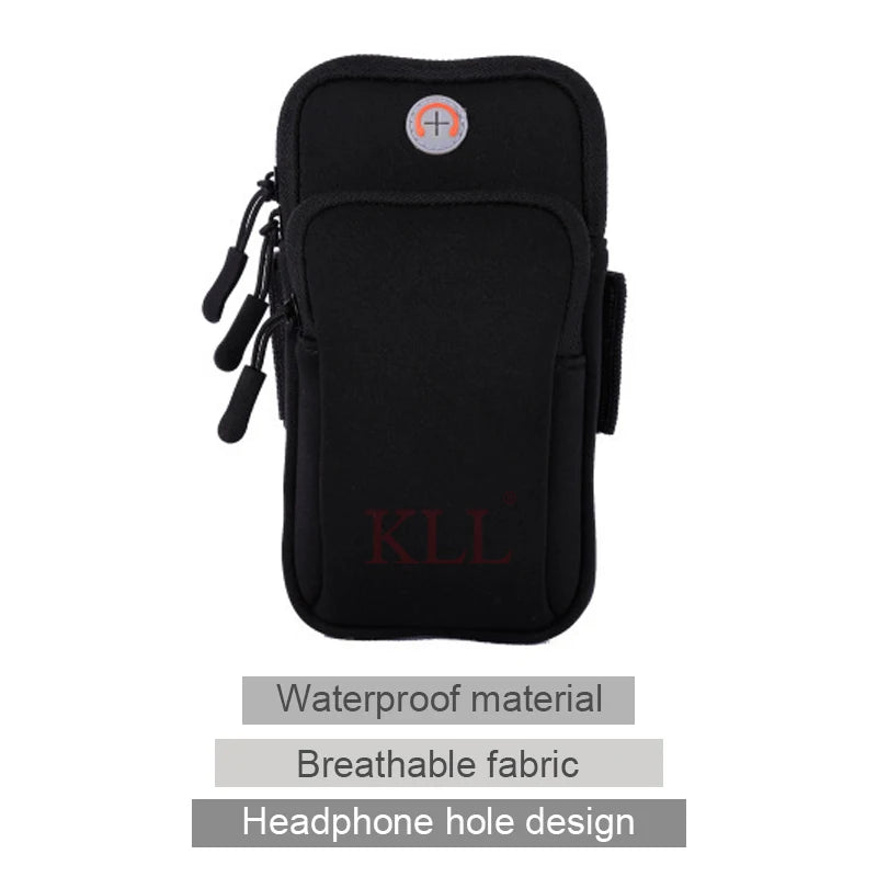 Universal 6'' Wasserdichte Sport Armband Tasche Laufen Jogging Gym Arm Band Handy Tasche Fall Abdeckung Halter für iPhone Samsung