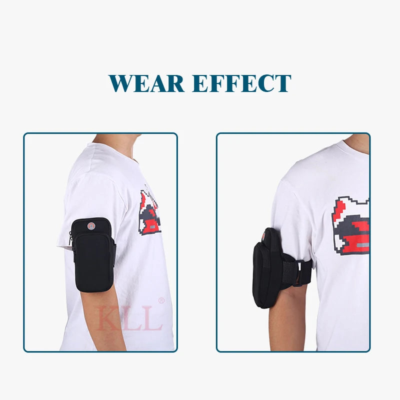 Universal 6'' Wasserdichte Sport Armband Tasche Laufen Jogging Gym Arm Band Handy Tasche Fall Abdeckung Halter für iPhone Samsung