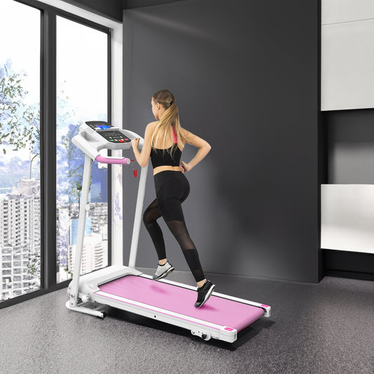 Faltbares Laufband, 2,5 PS, elektrisches Laufband, faltbar, Lauf- und Gehmaschine für das Fitnessstudio zu Hause, max. Gewichtskapazität 265 Pfund