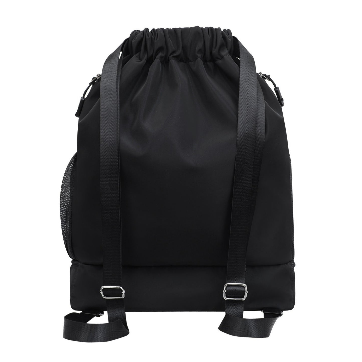 Verdickter Rucksack, große Kapazität, ultraleichte Sport-Schwimmtasche mit Trocken- und Nasstrennung, Trainingsrucksack mit Kordelzug