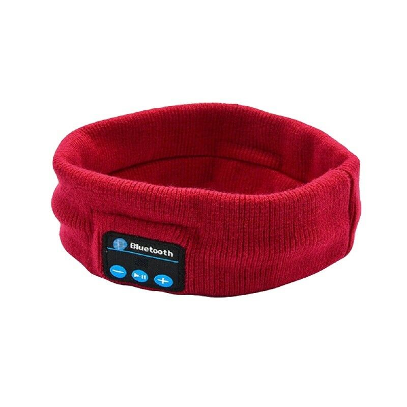 Drahtlose Bluetooth-Stereo-Kopfhörer Lauf Kopfhörer Schlaf Headset Sport Schlaf Musik Stirnband JOY Fashion 
