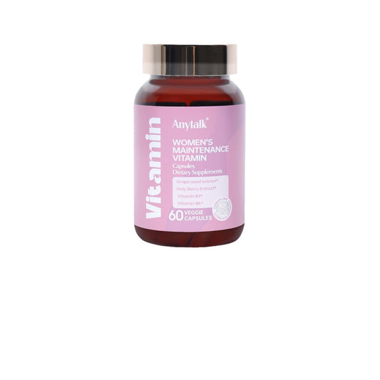Vitaminkapseln für die Hautpflege von Frauen