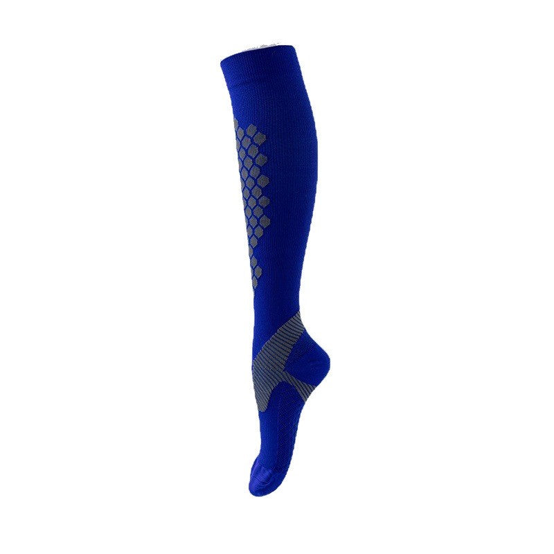 Sports Pressure Socks Women's Summer Sports Professional Long Socks Running Calf Socks Elastic Compression Socks