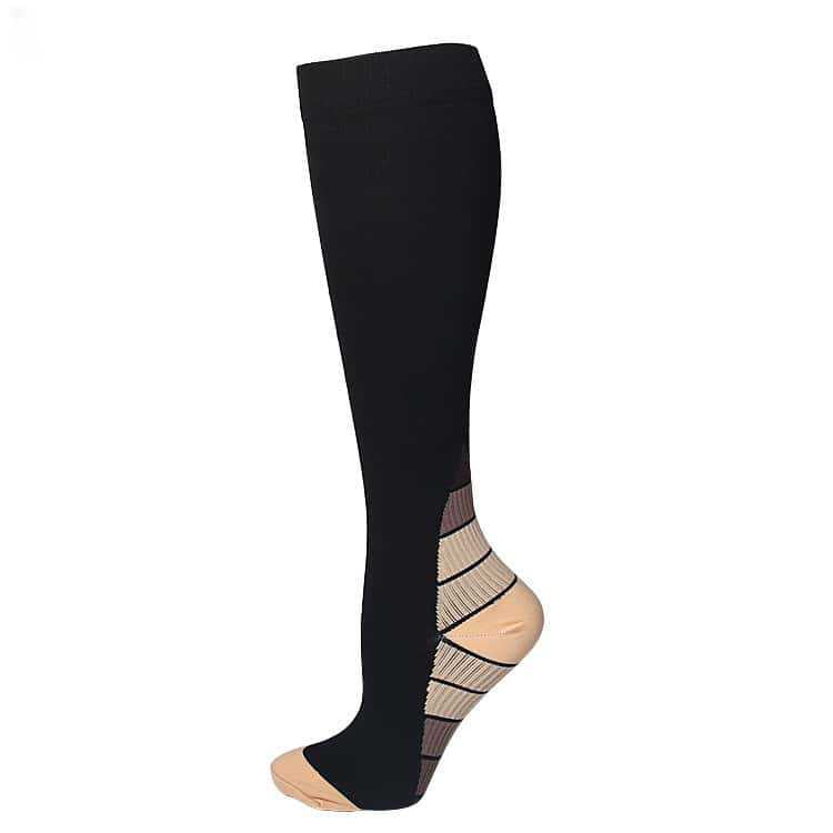 Sports Pressure Socks Women's Summer Sports Professional Long Socks Running Calf Socks Elastic Compression Socks