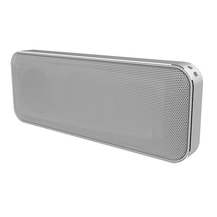 Bluetooth-Lautsprecher, kabelloser Lautsprecher, quadratischer Doppellautsprecher, tragbarer Mini-Taschenlautsprecher aus Metall, ultradünn, exquisiter Bluetooth-Lautsprecher 