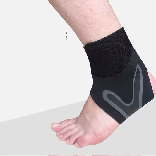Knöchelschutz mit Sportriemen, leichter und druckfester Knöchelschutz, atmungsaktiver Fußschutz gegen Verstauchungen beim Laufen