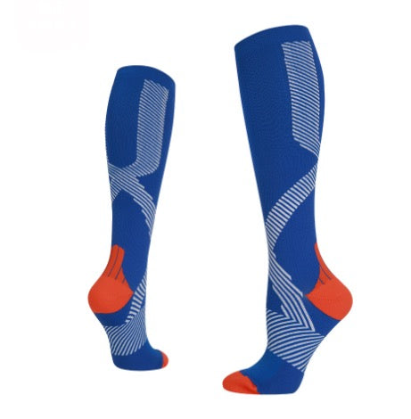 Sport-Drucksocken für Damen und Herren, bequem für den Sport, Kompressionssocken mit einem Druck von