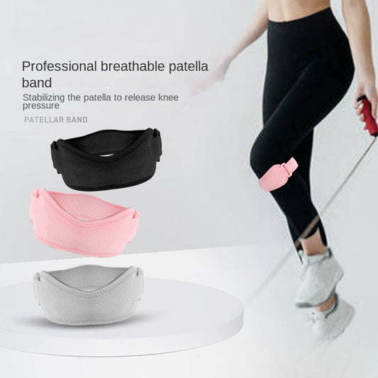 Patellagurt, Springseil, Laufen, Basketball, Fitness, Knieübungen, Knieschoner, Meniskusschutz, Knie-Patella-Schutz 