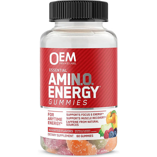 Energie-Gummibärchen Aminosäuren Trainings- und Fitness-Gummibärchen