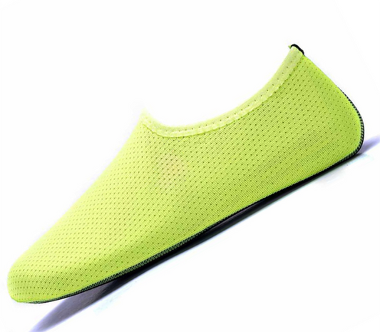 Wassersportschuhe für den Sommer im Freien für Männer, Frauen und Kinder, barfuß, für Strand, Schwimmen, Surfen, Tauchen, schnelltrocknende Aqua-Yoga-Socken zum Reinschlüpfen, Grün, M