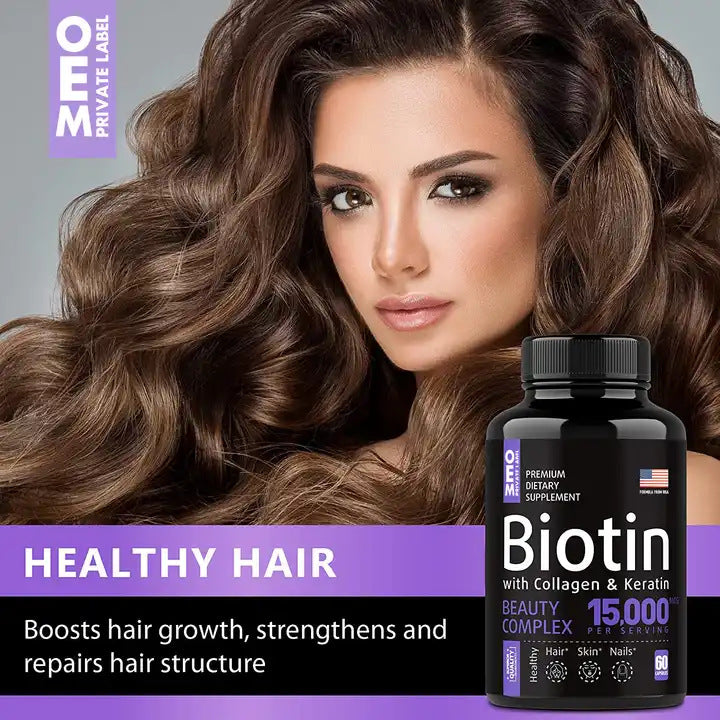 Kombi-Vitamin-B-Kapseln und Biotin-Kapseln